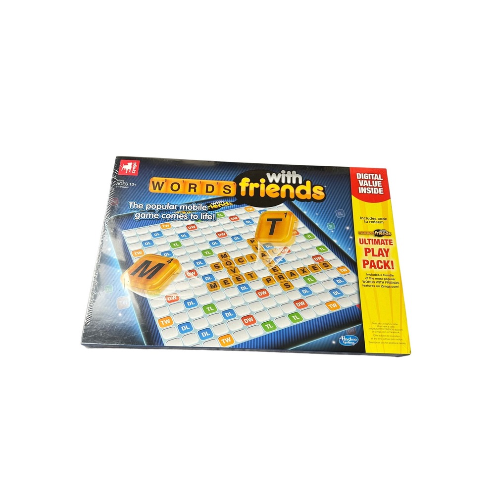 Hasbro Words With Friends Board Game Classic Edition Zynga A2059 New Sealed